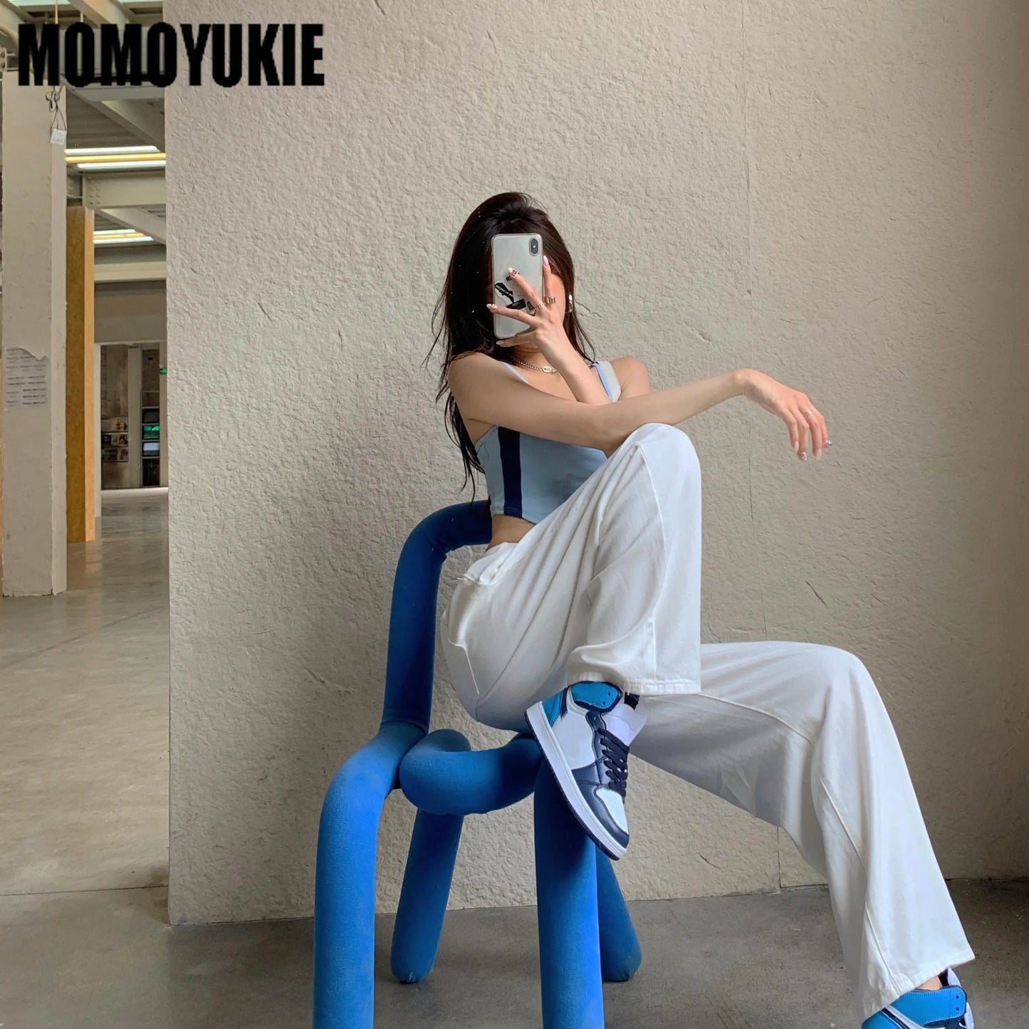 Fashion Loose Jeans For Women High Waist Stretch Wide Leg Femme Trousers Casual Comfort Denim Mom Pants 2021 Washed Jean Pants