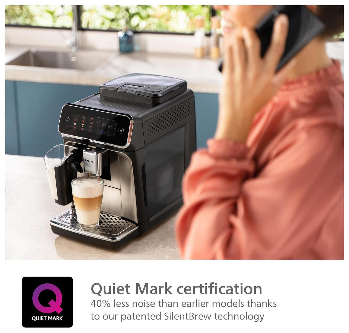 3300 Series LatteGo Bean to Cup Coffee Machine-Black